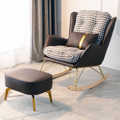 Ghế bập bênh thư giãn Juno Sofa kèm đôn