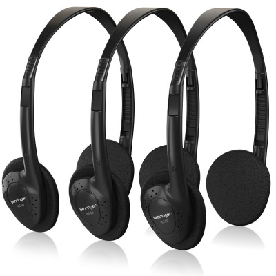 Behringer HO 66 Stereo Headphones 3-Multipack- Hàng Chính Hãng