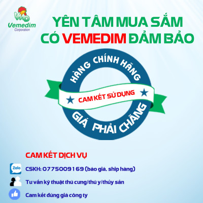 Vemedim Marbovitryl FD - Đặc trị bệnh nhiễm trùng, đường hô hấp, tiết niệu trên chó, mèo, hộp 10 viên