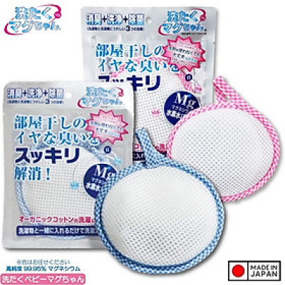 Túi giặt sinh học Sentaku Mag-chan - Màu xanh Blue - Hàng Nội Địa Nhật Bản