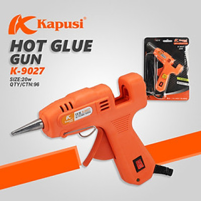 Dụng cụ bắn keo nến silicon cầm tay Kapusi máy bắn keo nến 60W, 20W máy bắn keo nến
