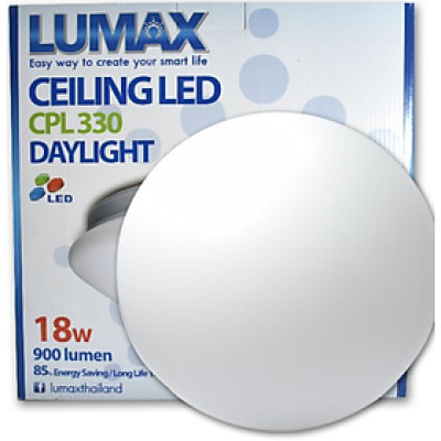 ĐÈN ỐP TRẦN LUMAX, CPL330, CHUYỂN ĐỔI MÀU 3IN1, SƠN KHUNG THÉP