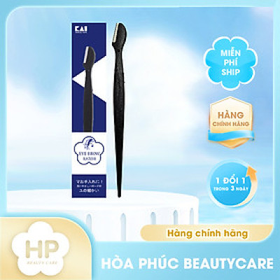 Dao Cạo Lông Mày Kai Groom 38531 - HC1162 Màu Đen (Lẻ 1 Cây)