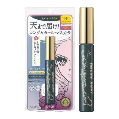 Mascara Nâng Cong Và Làm Dài Me Màu Xám Tro Kissme Heroine Make 6 G