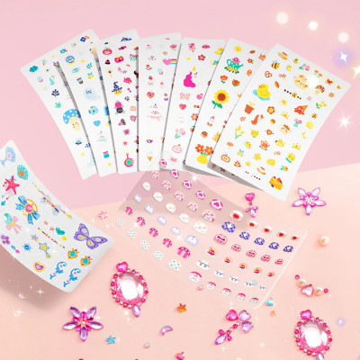 Đồ Chơi Sticker Hình Xăm, Dán Móng Tay Cho Bé Gái Mideer Garden Fairy Dress Up Sticker Pack 1000 miếng 