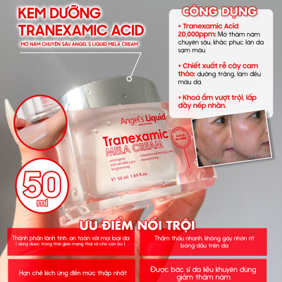 Kem Dưỡng Tranexamic Acid Mờ Nám Chuyên Sâu Angel