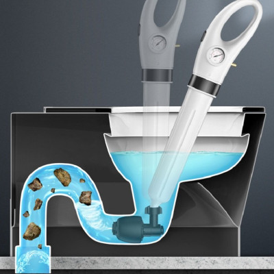 Dụng Cụ Thông Tắc Cống, Bồn Cầu Bằng Khí Nén Áp Lực Siêu Mạnh