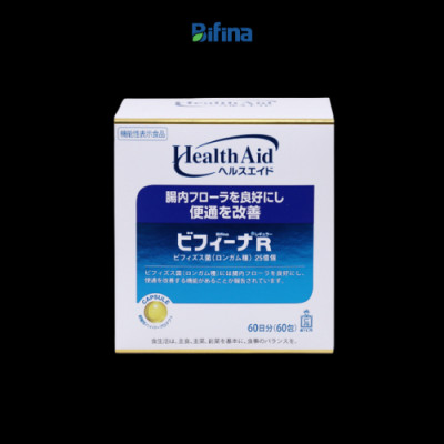 Men vi sinh Bifina Nhật Bản- Loại R 60 gói - Hô trợ người viêm đại tràng, chướng bụng đầy hơi