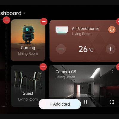 Màn hình trung tâm Aqara S1 Plus MP-K01D 6.9 inch bản Quốc Tế , Tích hợp công tắc, Giám sát toàn nhà, Tương thích HomeKit