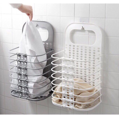 Giỏ Đựng Đồ Treo Tường Gấp Gọn (giao màu ngẫu nhiên)