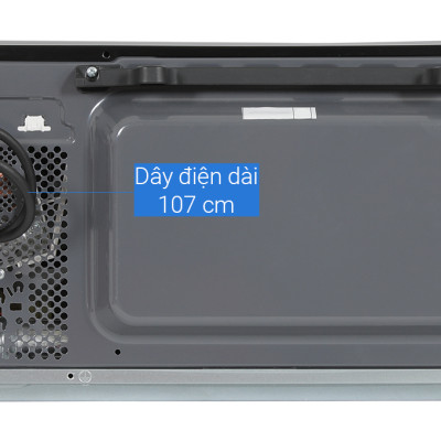 Lò vi sóng có nướng Sharp R-G211TV-BK 21 lít - Hàng chính hãng - Bảo hành 12 tháng