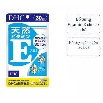 DHC Viên uống bổ sung Vitamin E 30 ngày