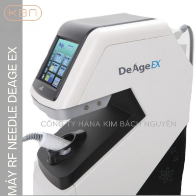 Máy RF Needle DeAge Ex Dual Trị Sẹo, Tái Tạo Da, Làm Mờ Nếp Nhăn