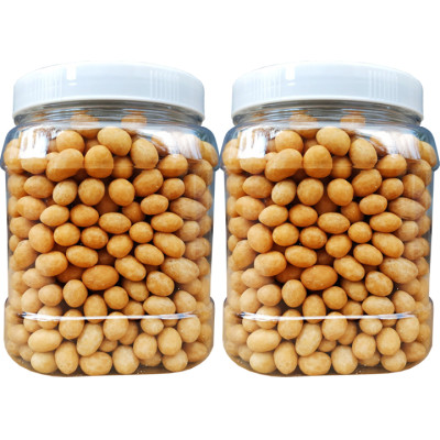 1Kg 2 Hũ Đậu Phộng Da Cá Nước Cốt Dừa Hiệu SK FOOD