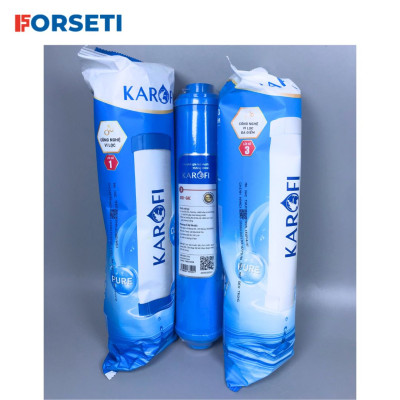 HÀNG CHÍNH HÃNG - COMBO 9 LÕI LỌC NƯỚC THAY THẾ MÁY LỌC NƯỚC N-e239 KAROFI