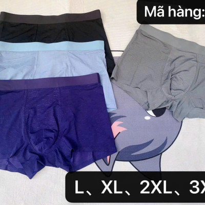 QUẦN SỊP ĐÙI NAM THÔNG HƠI CAO CẤP SIÊU MỎNG HOẠ TIẾT NGÔI SAO TỪ 40-85KG DÀNH CHO NAM