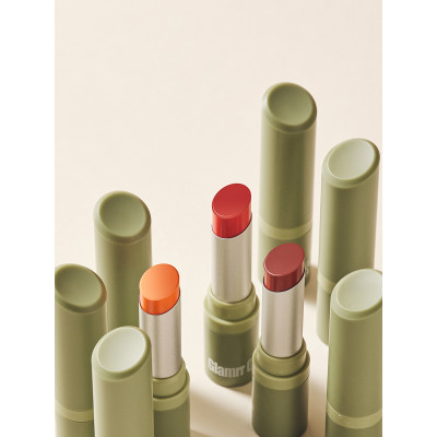 Son dưỡng môi thuần chay có màu GLAMRR Q V​E​G​A​N S​U​P​E​R L​I​P B​A​L​M 4.5g by Gilaa