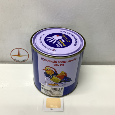 Sơn dầu cao cấp TOA Con Vịt màu cam MD 211 _ 800 ml