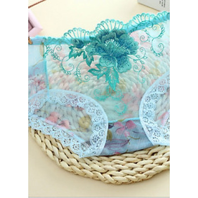 Bộ 5 quần lót ren nữ thêu hoa 