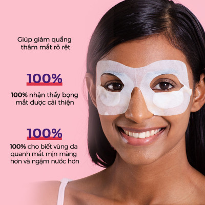 Combo 10 Mặt nạ mắt Skin Republic Brightening Eye Mask (3 cặp) 23ml