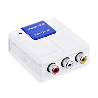 Ugreen UG4022340223TK Màu Trắng Bộ chuyển đổi HDMI sang AV - HÀNG CHÍNH HÃNG