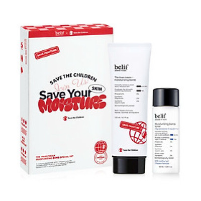 Bộ kem cấp ẩm suốt 48 giờ Belif The True Cream Moisturizing Bomb 125ml
