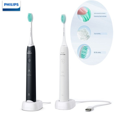 Bàn chải đánh răng điện Philips Sonicare HX2421 tích hợp 2 chế độ làm việc Clean, Sensitive - Hàng Nhập Khẩu