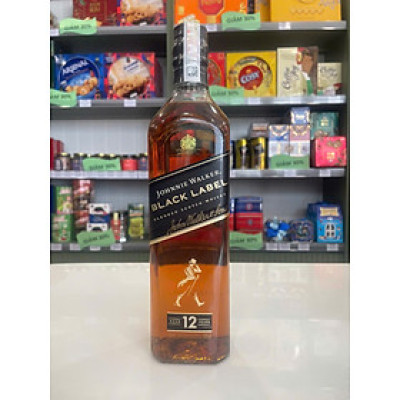 Rượu Johnnie Walker Black Label Age 12 Years Blended Scotch Whisky 40%