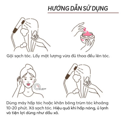 Mặt Nạ Phục Hồi Tóc Tinh Chất Lựu M.PROS 300ml