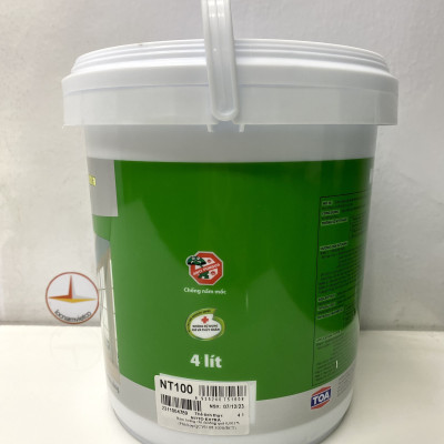 Sơn Nước Toa Nitto Extra nội thất trắng 100 _4L