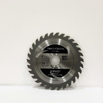 LƯỠI CƯA GỖ TCT 30 RĂNG đường kính phi Ø 110mm KYNKO WGZ110030P