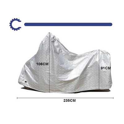 Bạt Phủ Áo Trùm Xe Máy Vải Dù Che Mưa Nắng Thời Tiết Khắc Nghiệt Loại Lớn Cho Dòng Xe Tay Ga - Xe Số Thông Dụng