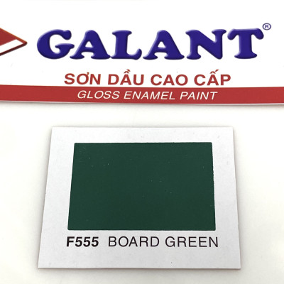 Sơn dầu Galant màu Board Green F555 _ 0.8L