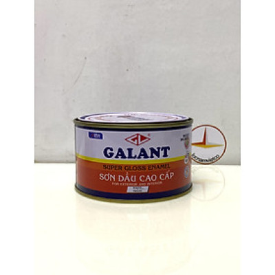 Sơn dầu Galant màu Trắng bóng 500 375ml
