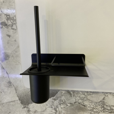 Chổi cọ toilet có giá đỡ dòng Cologne Moen - ACC2706BLK