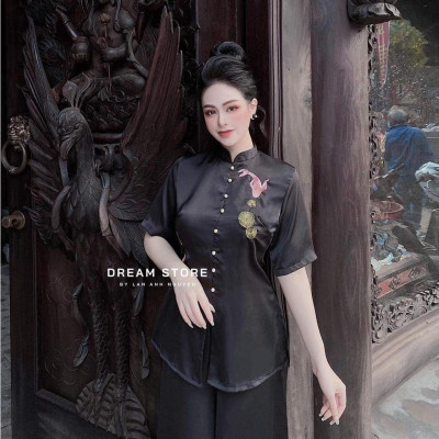 ĐỒ LAM ĐI CHÙA Tàu Lụa Cao Cấp