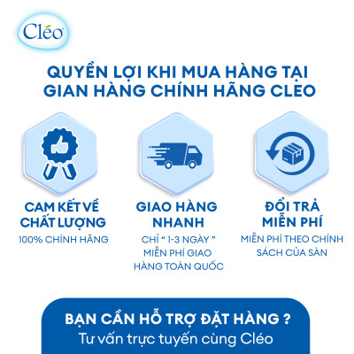 Kem Tẩy Lông Chiết Xuất Bơ Cleo Dành Cho Da Nhạy Cảm 50g, an toàn, không đau và đạt hiệu quả nhanh chóng