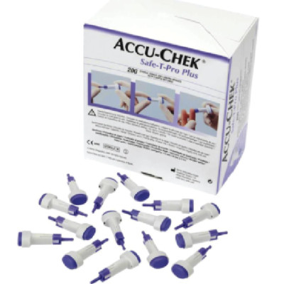 Hộp 200 cây kim lấy máu Accu-Chek Safe-T-Pro Plus - Không cần sử dụng bút