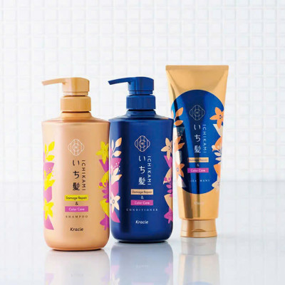 Dầu Xả Phục Hồi Hư Tổn Dành Cho Tóc Nhuộm Kracie Ichikami Damage Repair & Color Care Conditioner (Chai 480ML)