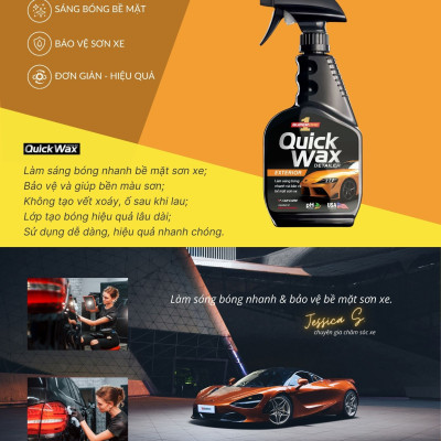 Dung Dịch Đánh Bóng Nhanh Sơn Ô Tô SUPERONE Quick Wax Detailer - Exterior SOUTHWALL A202