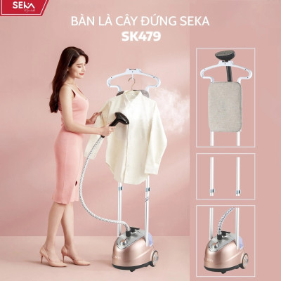 Bàn Là Cây Đứng Hơi Nước SEKA SK479 - Hàng Chính Hãng