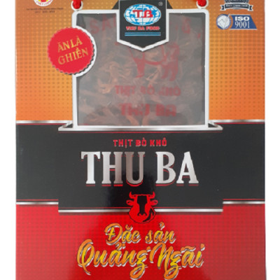 Bò Khô Thu Ba dạng sợi cao cấp 500gr