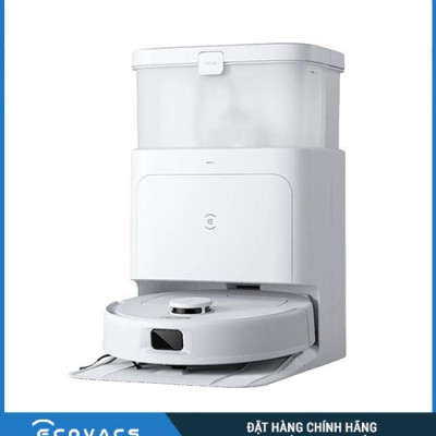 [GIÁ TẠI KHO] - Robot Hút Bụi Lau Nhà Ecovacs Deebot N30 Pro Omni - Bản màu trắng 2025 - Hàng chính hãng Ecovacs