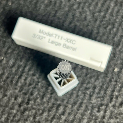 Đầu Mài Móng Titan Siêu Phá T11-XXC Cao Cấp Chuyên Dụng Phá Gel Phá Bột Làm Nail, Đầu Mài Hình Trụ 3/32" Vonfram Siêu Bền Bén, Mài Êm 2 Chiều