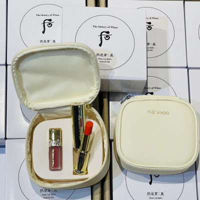 Bộ Son Dưỡng Whoo Màu Orange Glow Lip Balm