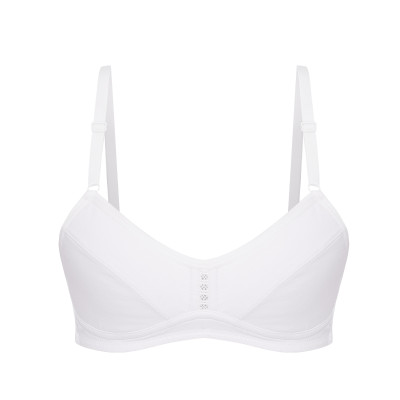 Combo 2 áo lót học sinh không mút phối ren iBasic VA107