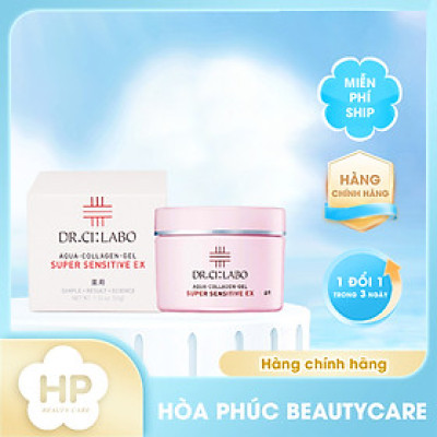 Gel Dưỡng Ẩm Dành Cho Da Nhạy Cảm Dr.Ci:Labo Aqua-Collagen-Gel Super Sensitive Ex (50 G)