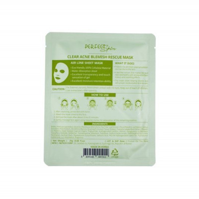 Mặt nạ tinh chất cô đặc cho da dầu da mụn BLEMISH RECUE MASK DAMODE 10 cái dùng thử 