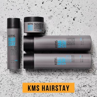 Gôm Tạo Kiểu Giữ Nếp Linh Hoạt Goldwell KMS Working Hairstay Giữ Nếp Lâu, Dễ Dùng, Không Dính 300ml