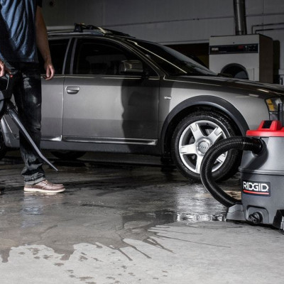 Máy Hút Bụi Công Nghiệp RIDGID 60 lít 1390W 3 in 1: Hút Khô/Ướt/Máy Thổi Gió Rời (55423) Số 1 Tại Mỹ - Hàng chính hãng